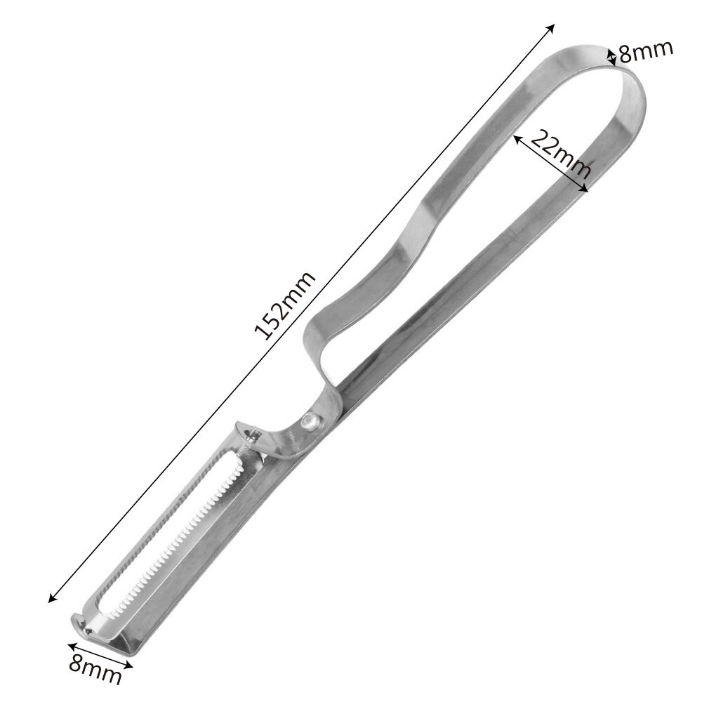 Razor Sharp Cutter Stainless Steel Peeler Zester Kitchen Tool Vegetable Peeler Knife 1pc Slicer Peeler