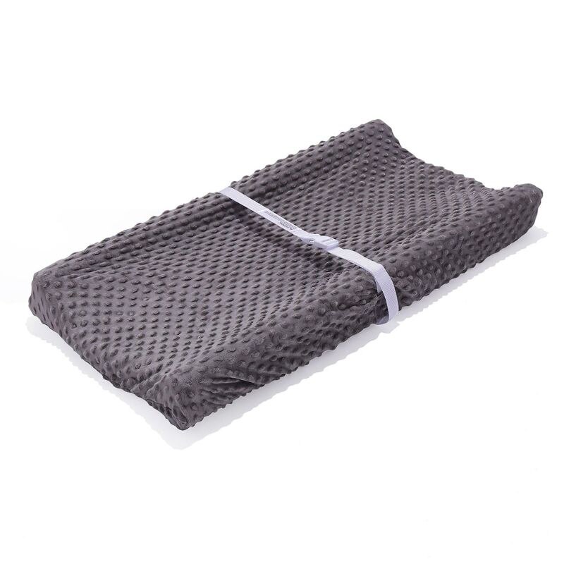 Baby Luierbak Cover Baby Zachte Ademende Luier Veranderende Tafel Lakens Mat D0AF: deep grey cover