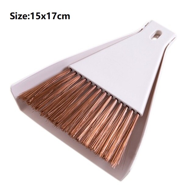 Broom and Dustpan Set Upright Standing Dust Pan With Extendable Broomstick Cleaning Brush Broom Dustpan Set for Home Wholesael: 2PCS-B