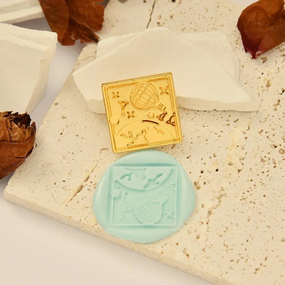 Wax Seal Stamp for Scrapbooking Photo Flower Paw Seal Wax Stamp Head Album Seal Stamp DIY Craft for Card Making ZT0102