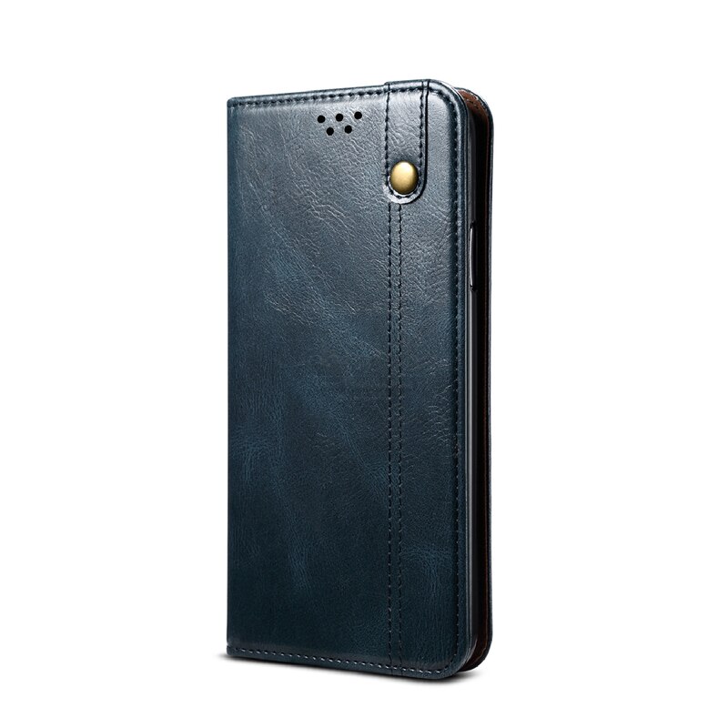 Vintage Leather Flip Cover Voor Huawei Honor 50 50 Pro Wallet Case Card Stand Magneet Boek Cover Luxe Casual Telefoon fundas: for Honor 50 Pro / Dark Blue