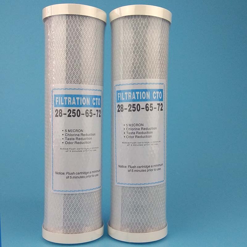1Pcs Water Filter Actieve Kool Cartridge Filter 10 Inch Cartridge Vervanging Purifier Cto Blok Carbon Filter Waterpurifie