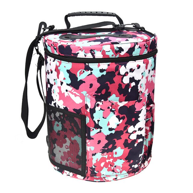 Sac de rangement de 17 Styles | Sac à tricoter, Crochet ménager, Crochet de laine, organisateur de laine de fil, Kit de couture, sac fourre-tout de tricot de fils avec sangle: Style 9