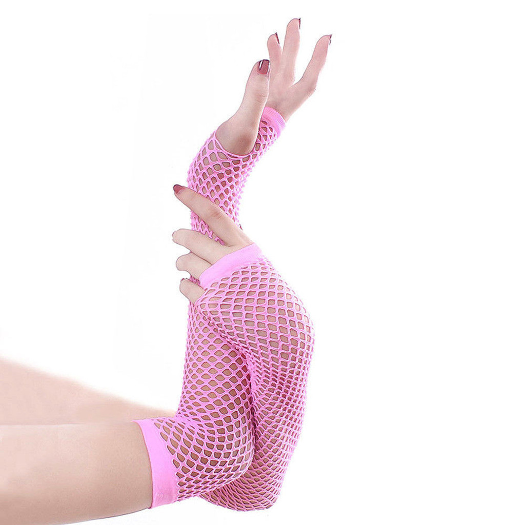 Käsineet kesä naisten pitkät verkkosukat kynsikkäät juhlakäsineet guantes luvas 8 w 1: Pk