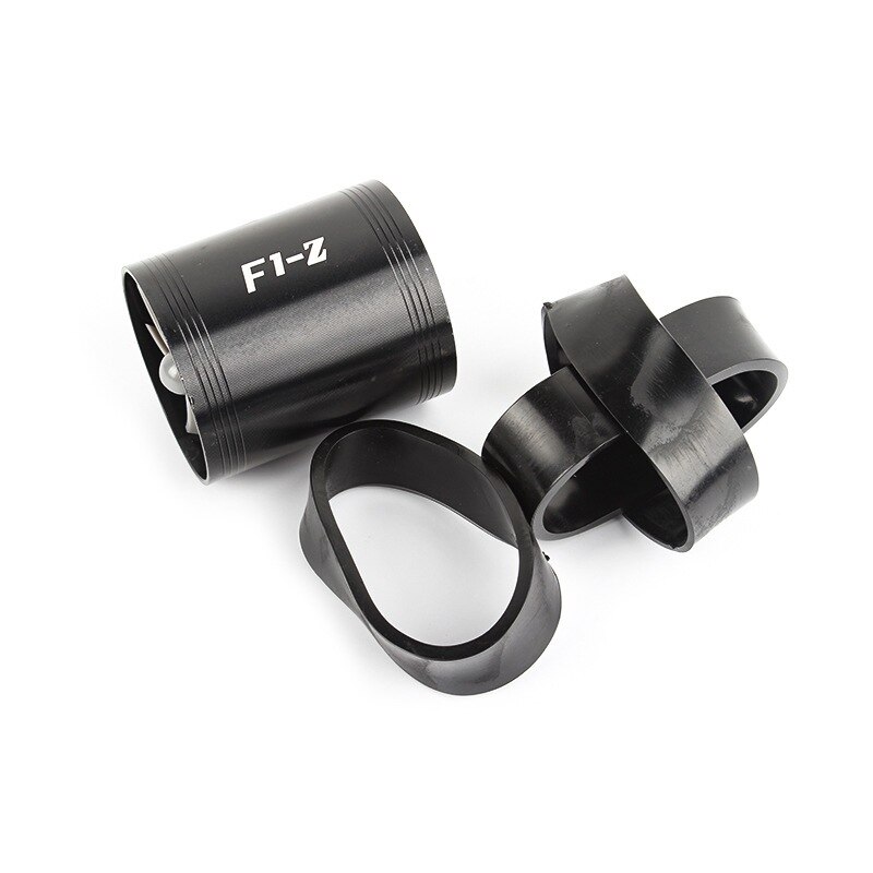 Car Double-sided Intake Dual Turbine Charger Air Fuel Gas Saver Fan Car Supercharger Modified Intake Turbines Power F1-Z: B