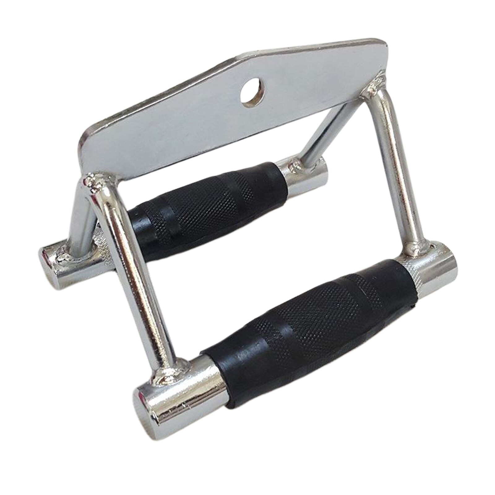 Solid Cable Machine Attachment Exercise Fitness Equipment Handle Replacement LAT Weightlifting Pull Down Rowing Handle