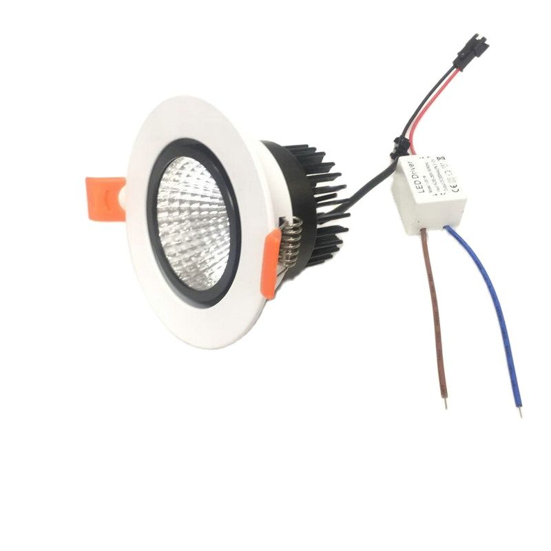 Spot light engros споты потолочные 10 stk 85mm diameter hvid lampe 3 w led einbauleuchte rund vers