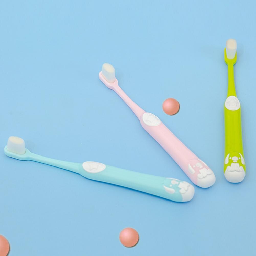 1Pc Kinderen Tandenborstel Cartoon Tand Zorg Pp Zuigeling Zachte Tandenborstel Voor Badkamer Baby Training Tandenborstel