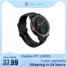 Youpin Haylou RT LS05S Smart Watch Smartwatch IP68 Waterproof 12 Sport Modes Heart Rate Monitor for Android IOS Blood Oxygen