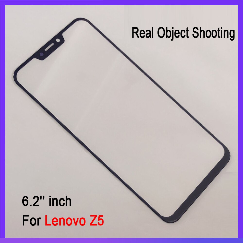 OLPAY 100% Originele Touch Screen Voor Lenovo Z5 Z5S Z5 Pro Z5Pro GT Panel Front Buitenste Glas Touch Screen Panel vervangende Onderdelen: For Lenovo Z5