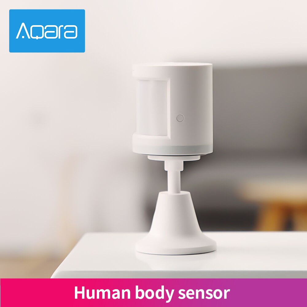 Aqara Wireless PIR Motion Detector Human Body Sensor Smart Body Sensor ZigBee MiHome APP Connection Security Home alarm System
