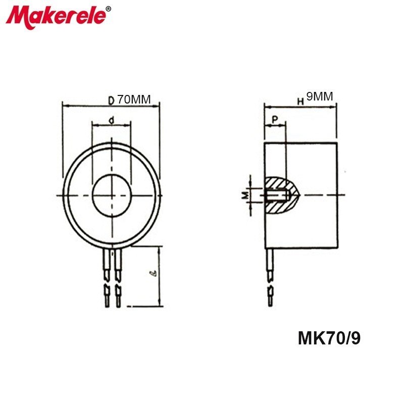 70/9 uItra-thin dc Electromagnet 12V 24V Holding Electric Magmet lifting Solenoid Sucker Non-standard custom Circular