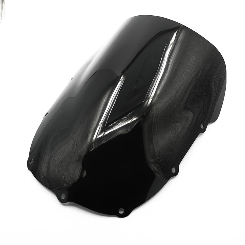 Motorcycle Wind Deflect Windscreen Windshield Window For Kawasaki ZZR1100 Ninja ZX-11 ZX 11 1990 - 1992 1991 ZZ-R1100 ZZR 1100