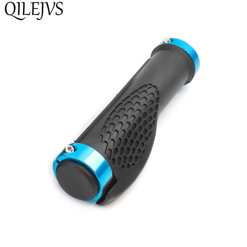 1 Pair Ergonomic Bike Handle Grip Road Cycling Bicycle Anti-Skid Rubber Lock Handlebar