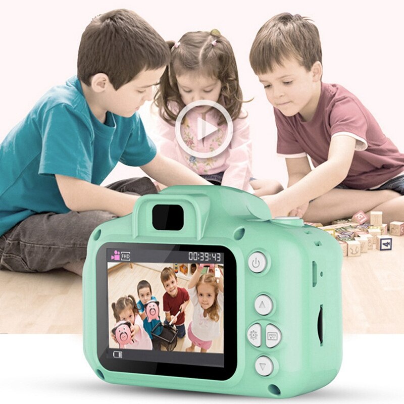 2 zoll HD Sn Chargable Digitale Mini Kamera Kinder Cartoon Nette Kamera Spielzeug Fotografie Requisiten für Kind Geburtstag