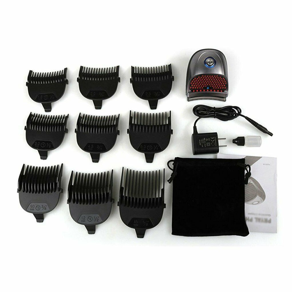 Elektrisk hårklipper for voksne barn pleiesett skjeggtrimmer oppladbart klippesett