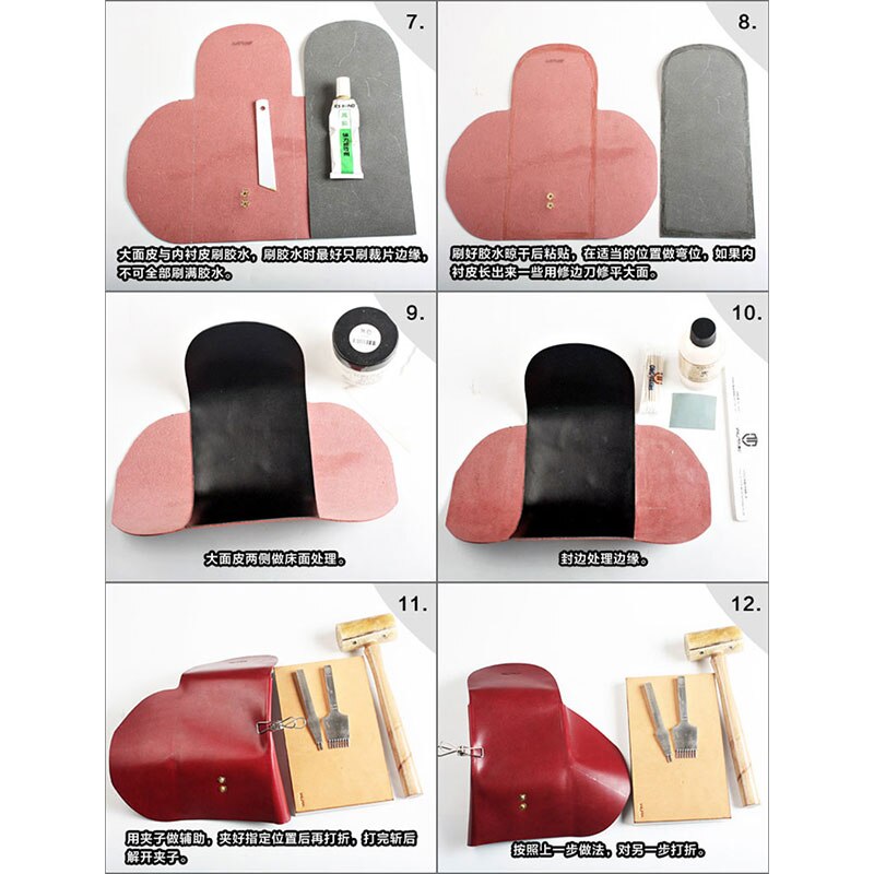 WUTA957 oryginalna konstrukcja mała kopertówka szablon akrylowy damski mini torebka Model jasny skórzany wzór zestaw robić wycinania ręcznego narzędzia