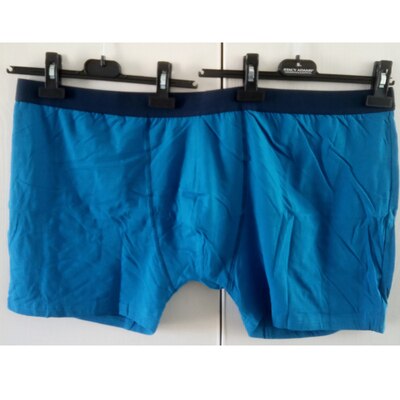 Herr bomullsboxer plus size 10xl 12xl 14xl andas bekväm boxer oversize herrunderkläder elasticitet lös boxer stor försäljning: Svart / 10xl-135-150kg