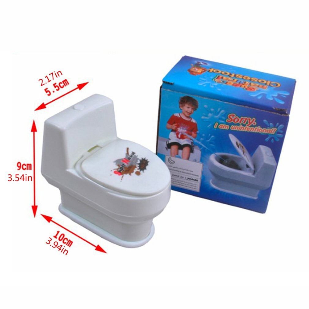 Squirty Wc Prank Speelgoed Creatief Cadeau Speelgoed April Fool 'S Day Tricky Speelgoed Waternevel Wc Kleine Wc Lastig Wc item