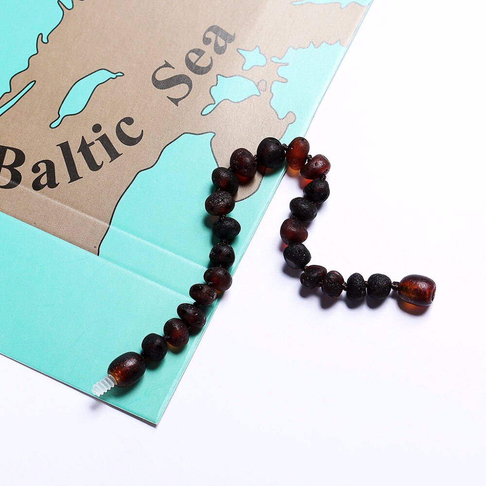 roh Baltischen Bernstein Armbinde für Erwachsene (Kirsche roh-Ungeschliffen) -handgefertigt in Litauen-Labor-Getestet Authentische-2 Größen