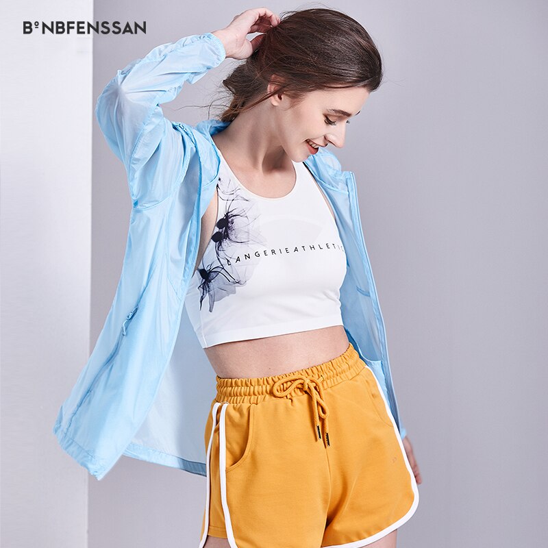 Zomer dunne windjack damesjas waterdichte wandeljas zonwerende skincoat dames snel drogende jas 6755b