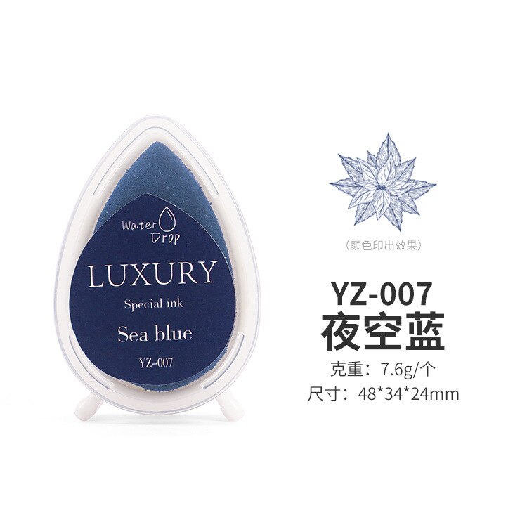 20 Rainbow Colors Diy Craft Scrapbooking Ink Pad Stamps: G