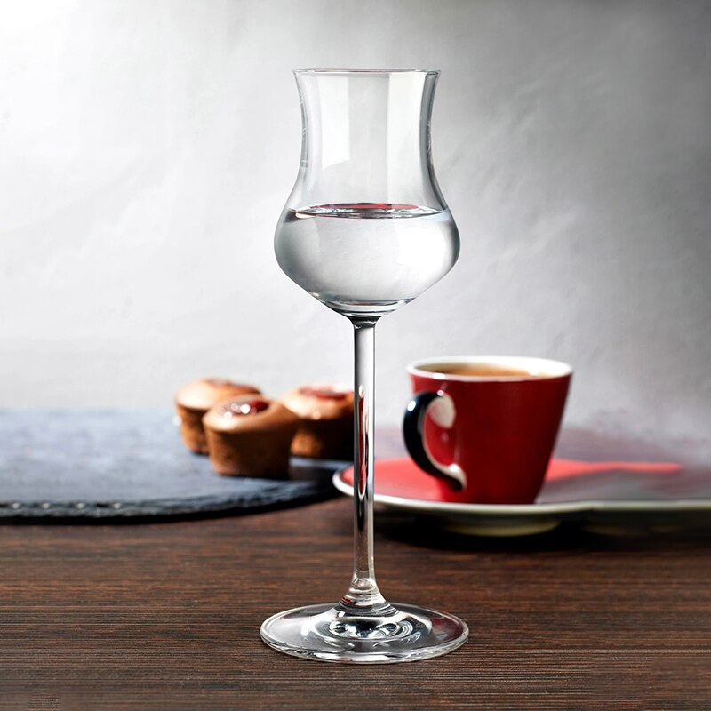 Copa de Whisky de cristal de tulipán, copa de vidrio de degustación de vidrio