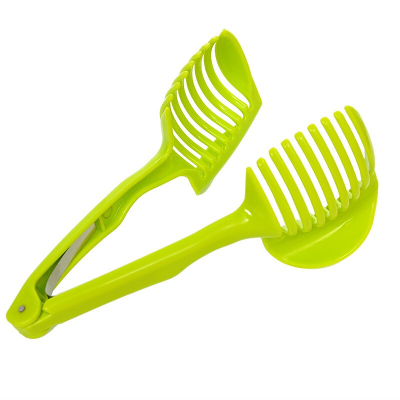 Plastic lemon squeezer hand power foodchopper Cut lemon artifact round platter slicer gadgets tool fruit separator: Default Title