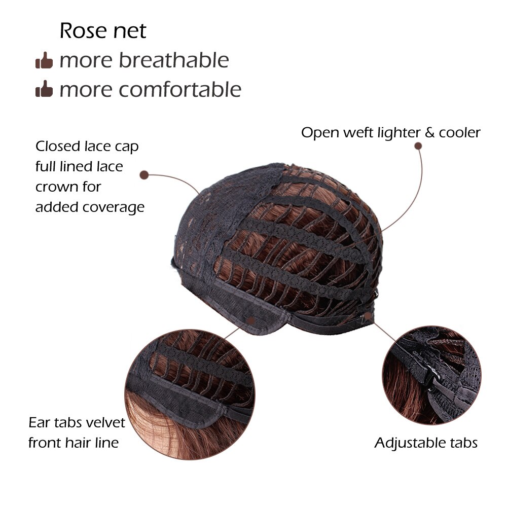 Perruque synthétique ondulée ombrée 24 pouces | Perruque noire Blonde, perruque naturelle ondulée et longue, perruque avec raie au milieu pour femmes