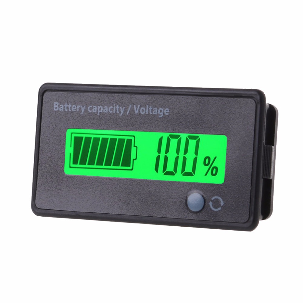 12 V-84 V lood-zuur Batterij Capaciteit Indicator Voltage Meter Voltmeter LCD Monitor Tester Gereedschap