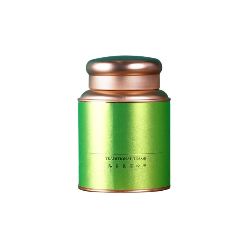 Boîte à thé mignon en fer blanc, petit récipient de stockage artisanal pour thé en vrac hermétique bonbons chocolat sucre épices GXMA