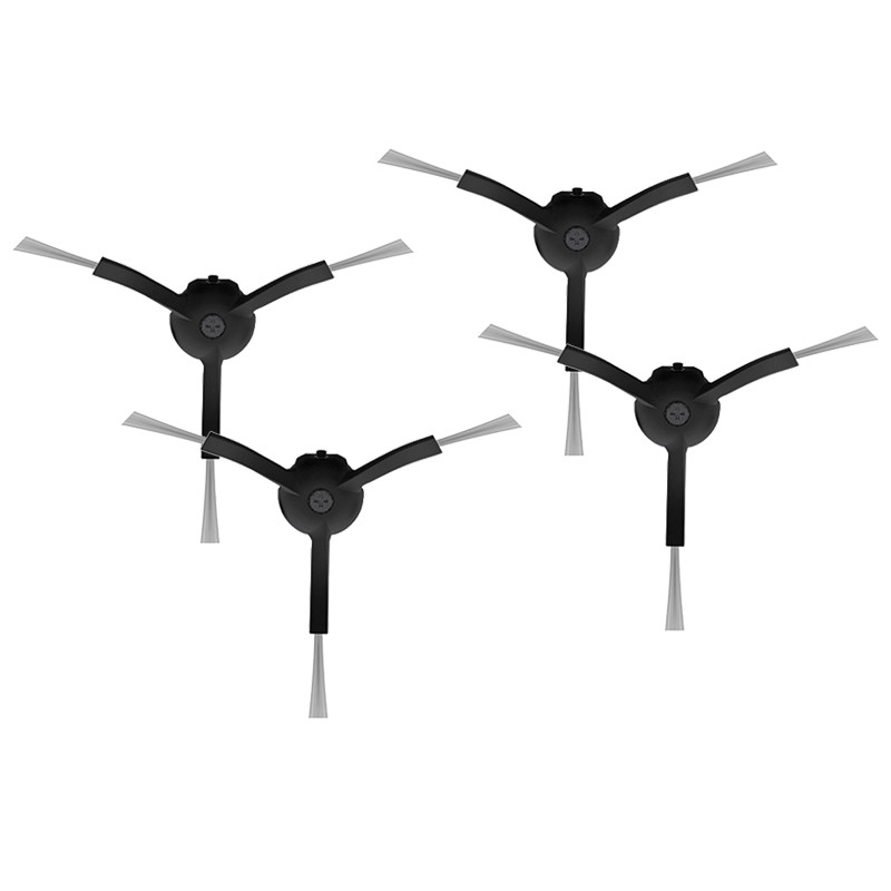 Pièces lavables pour aspirateur robot Xiaomi Mijia 2Pro mjstes, accessoires, brosse principale, brosse latérale, tissu: 4 Side Brushes