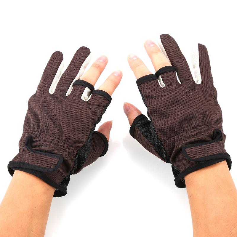 Vis Handschoenen Vissen Accessoires Duurzaam Anti-Cut 3 Cut Finger Anti Slip Outdoor Vissen Handschoenen