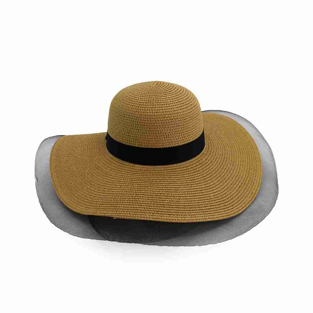 Mode Dame Strooien Hoed Vrouwen Zomer Zonneklep Zonnehoed Panama Schipper Floppy Emmer Cap Vrouwelijke Vrouw Zomer Hoed Stro Strand: Groen
