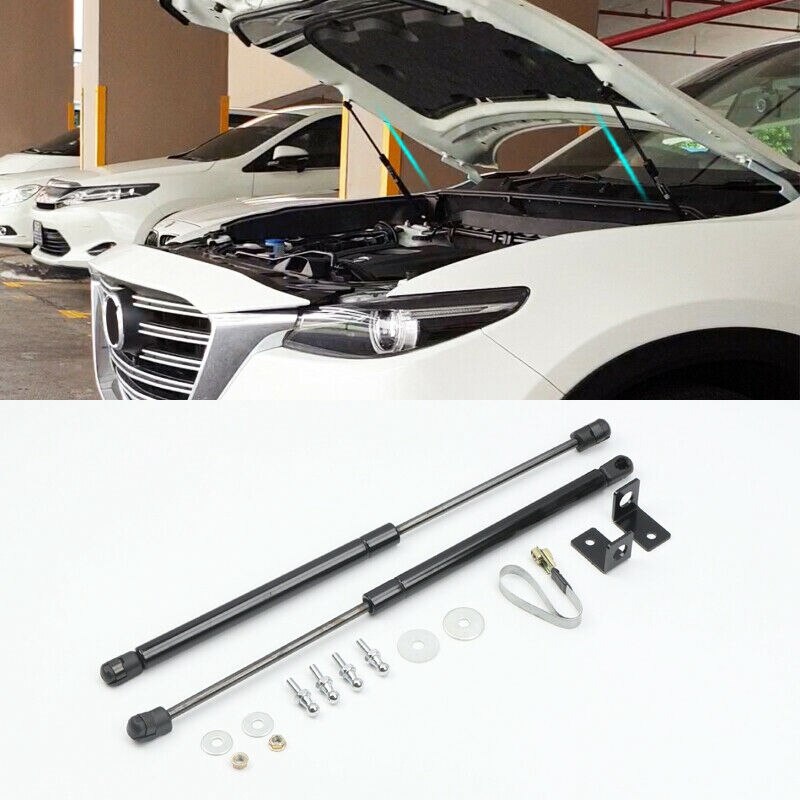 2Pcs Car Engine Hood Lift Support Shock Strut Damper For Mazda CX-9 CX9