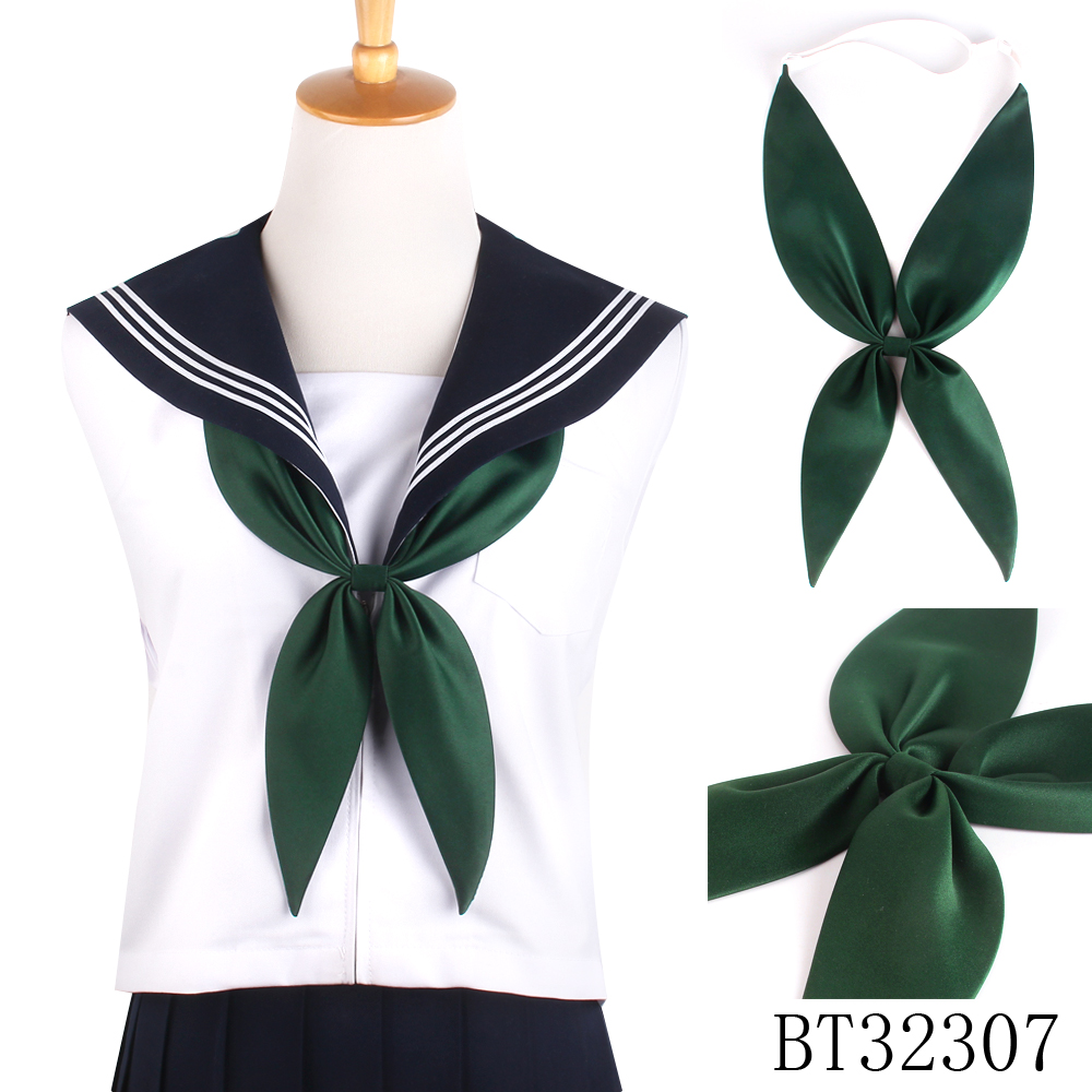 Dames vlinderdas Klassieke shirts Vlinderdas voor dames Zakelijk Strik Student Effen strikjes JK Vlinder Meisjespakken Strikjes: Donkergrijs