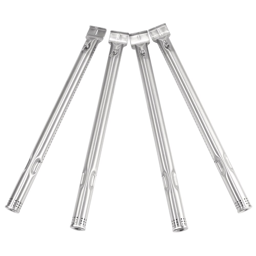 4 pçs queimadores de tubo de aço inoxidável universal queimadores para churrasco grill a gás peças acessórios cozinhar substituição