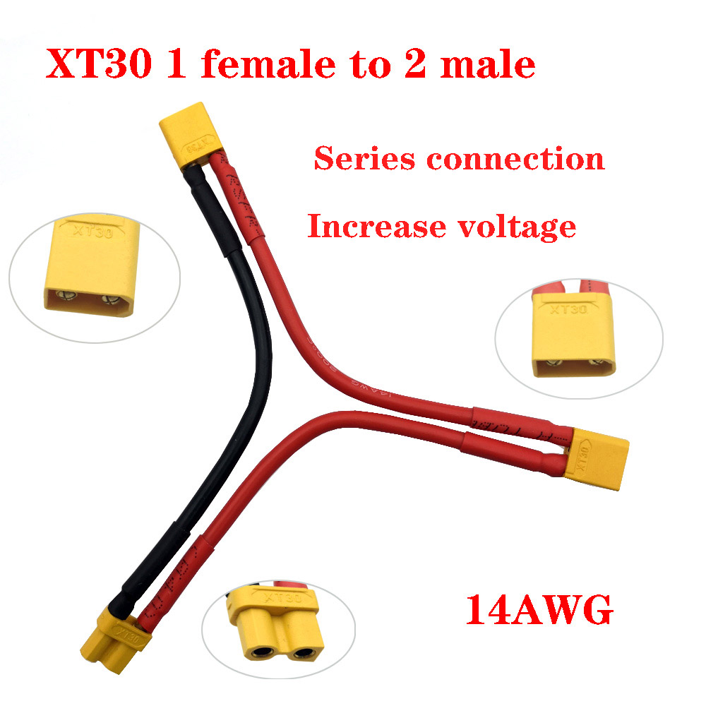 Xt30 Connection XT30 XT60 XT90 TRX T plug Connector Male to Female... – Grandado