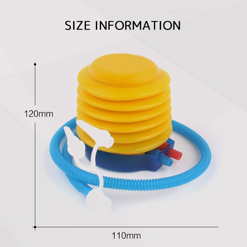 for Inflatable Blow up Pool Raft Bed Boat Toy Electric Quick-Fill Air Pump Air Mattress Pump: Foot Air Pump