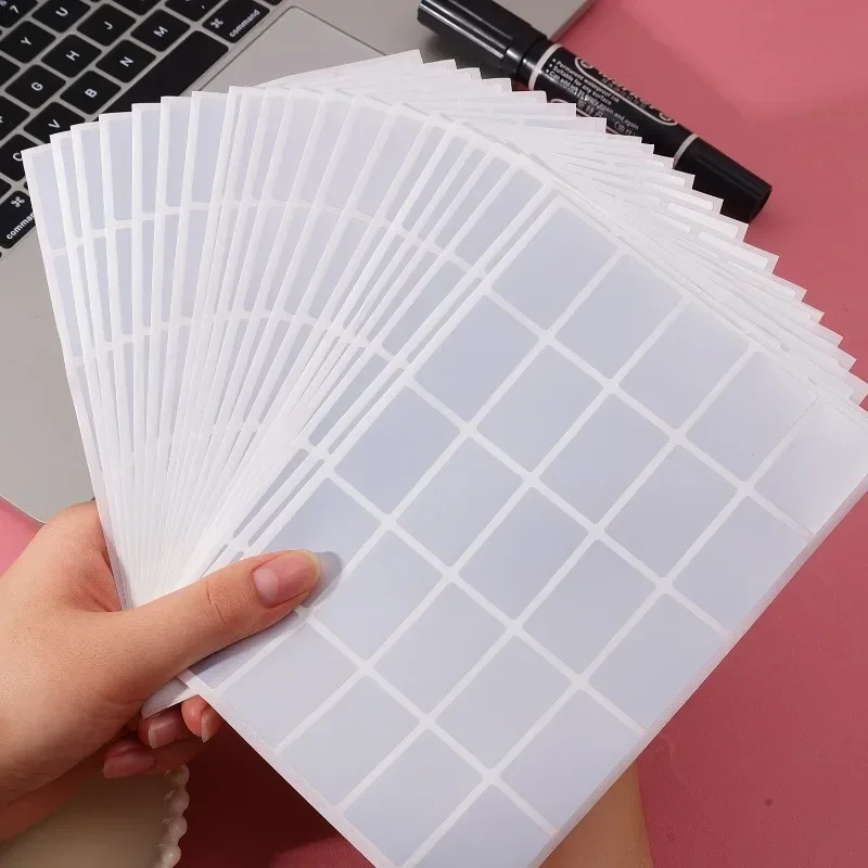 Waterproof Label Stickers Kitchen Spice Bottle Jars Classification Labels Home Office Self-adhesive Storage Stickers