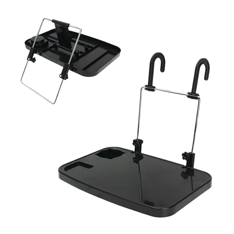 Folding Car Computer Desk Work Table in Car Laptop Stand Food Tray Drink Holder