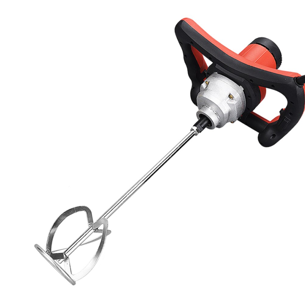 Cement Putty Paint Coating Agitator Mechanical Rod S - Type Threaded Head Stirring Rod Mud Paint Attachment Spiral Mixer