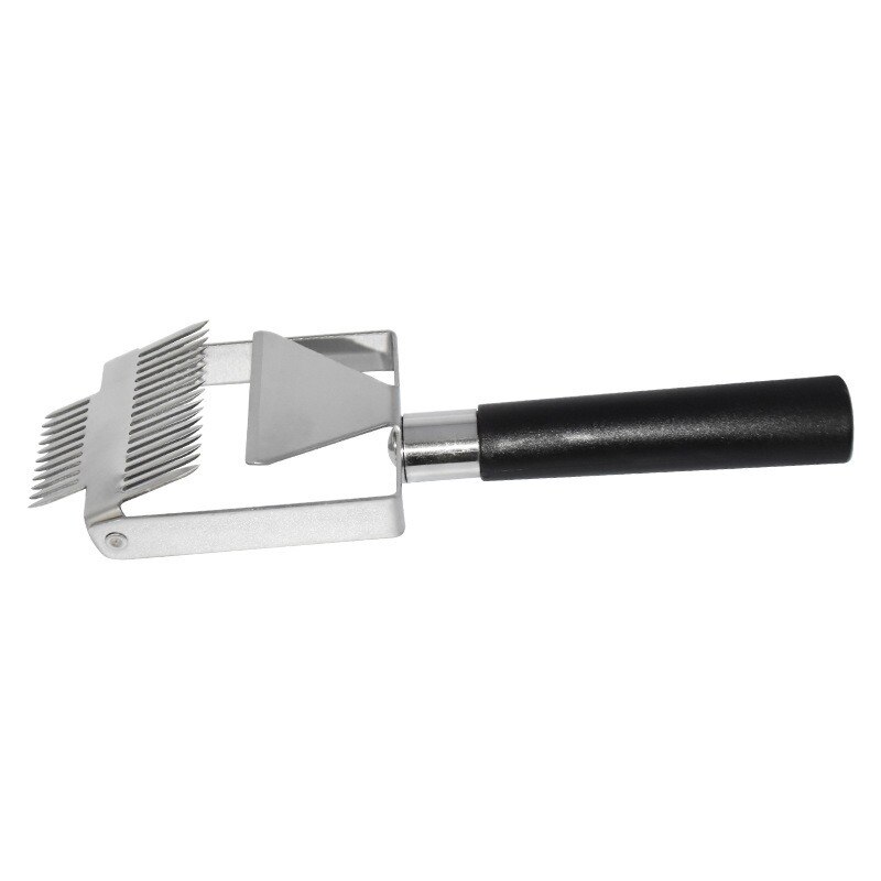 Beekeeping Tools beehive Honey cutter Uncapping Scraper Plastic handle Honeycomb Scraper Equipment Uncapping knife Fork ShovelWF