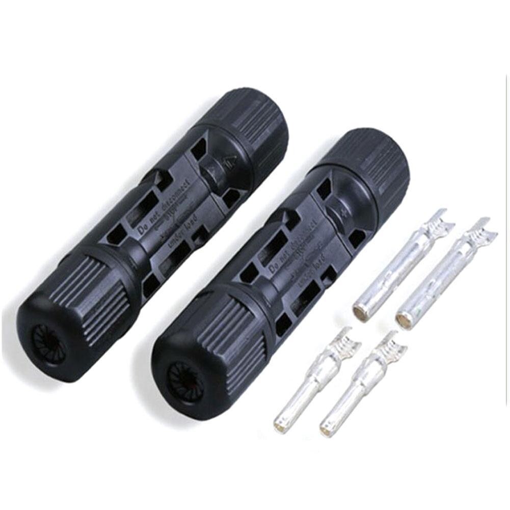 2Pcs Solar Connector Male Female Solar Panel Branch Series Connect For Solar Power System Branch Parallel Panel Cable