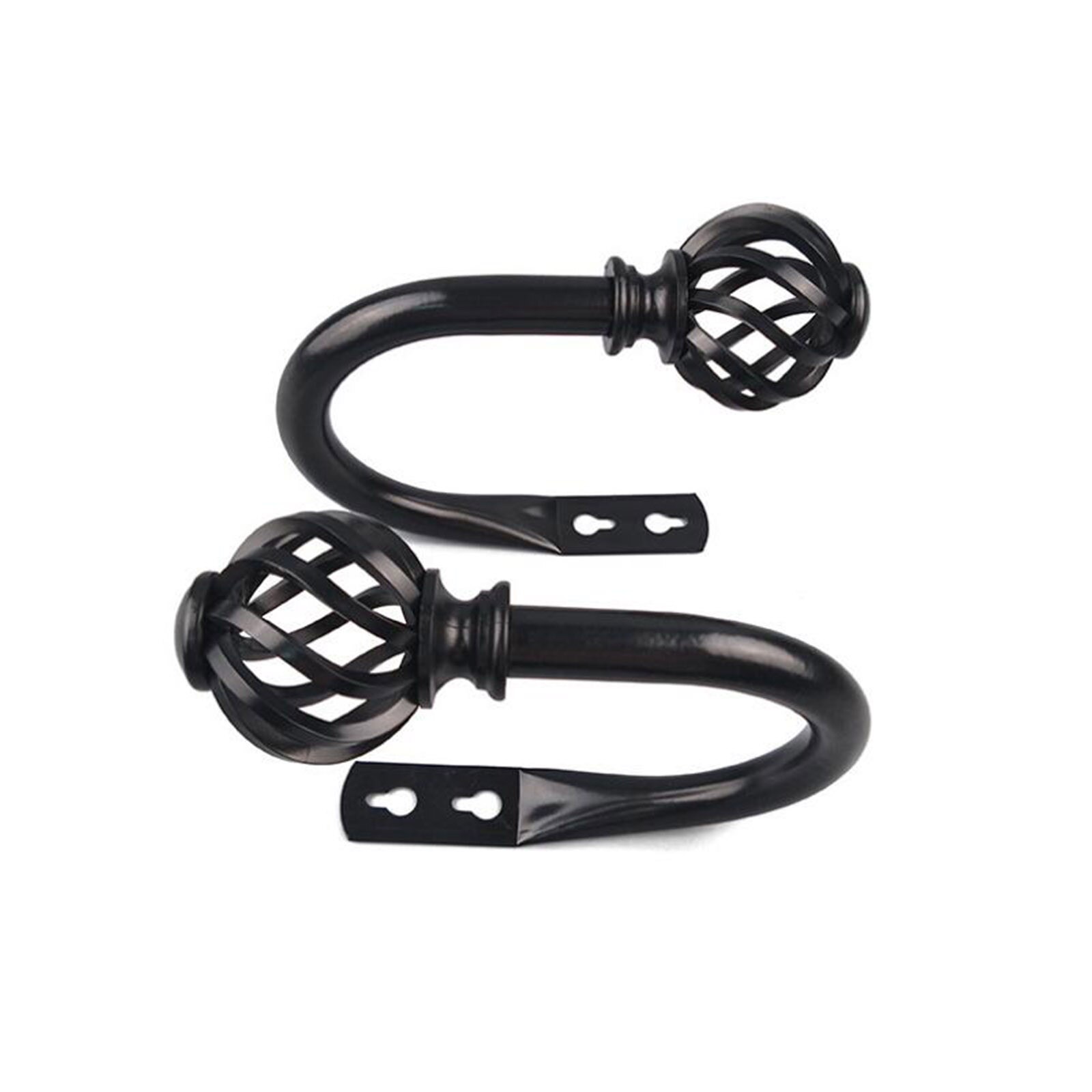 Curtain Hook Strap Wrought Iron U-shaped Window Decoration Accessories QW