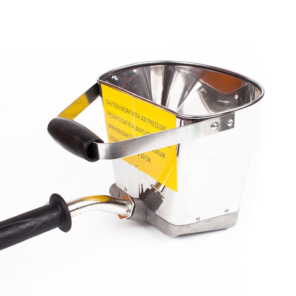 4-5L Malta di Cemento Pistola A Spruzzo con Tramoggia Secchio di Cemento, Muro di stucco Gesso Spruzzatore, pompa a Getto ad alta Pressione di Vuoto Automatico