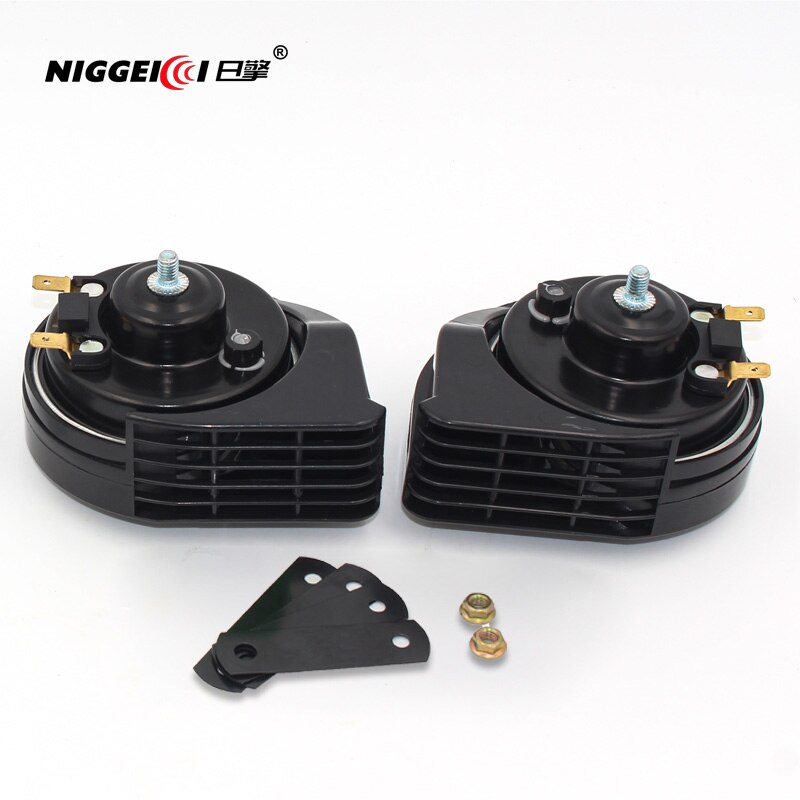 The sound of motorcycle horn is loud and bright, and the installation is convenient. 12V is greater than or equal to 105dB