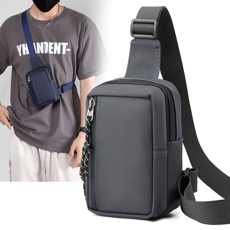 Herren Umhängetasche Oxford Luxus Männer Brusttasche Mann Schlinge Umhängetasche für Männer neue lässige Handtasche Reise Telefon Taschen