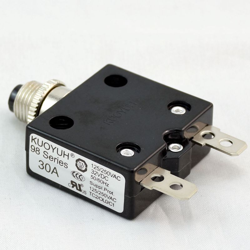 30A KUOYUH circuit breaker power wheelchair mobility scooter circuit breaker reset switch