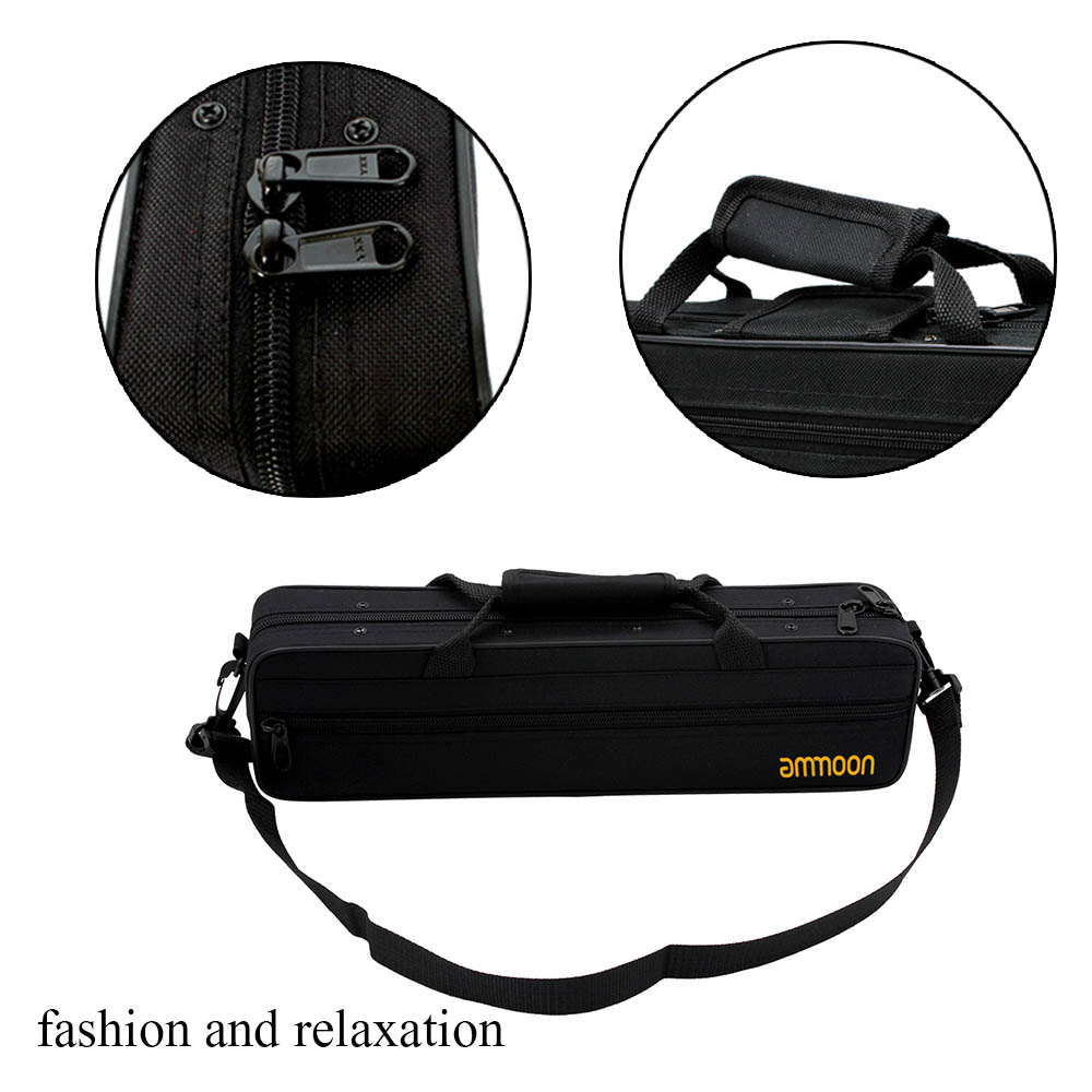 Ammoon-funda con 16 agujeros para teléfono móvil, mochila de de caja, relleno de algodón de espuma 600D resistente al agua con correa de hombro ajustable